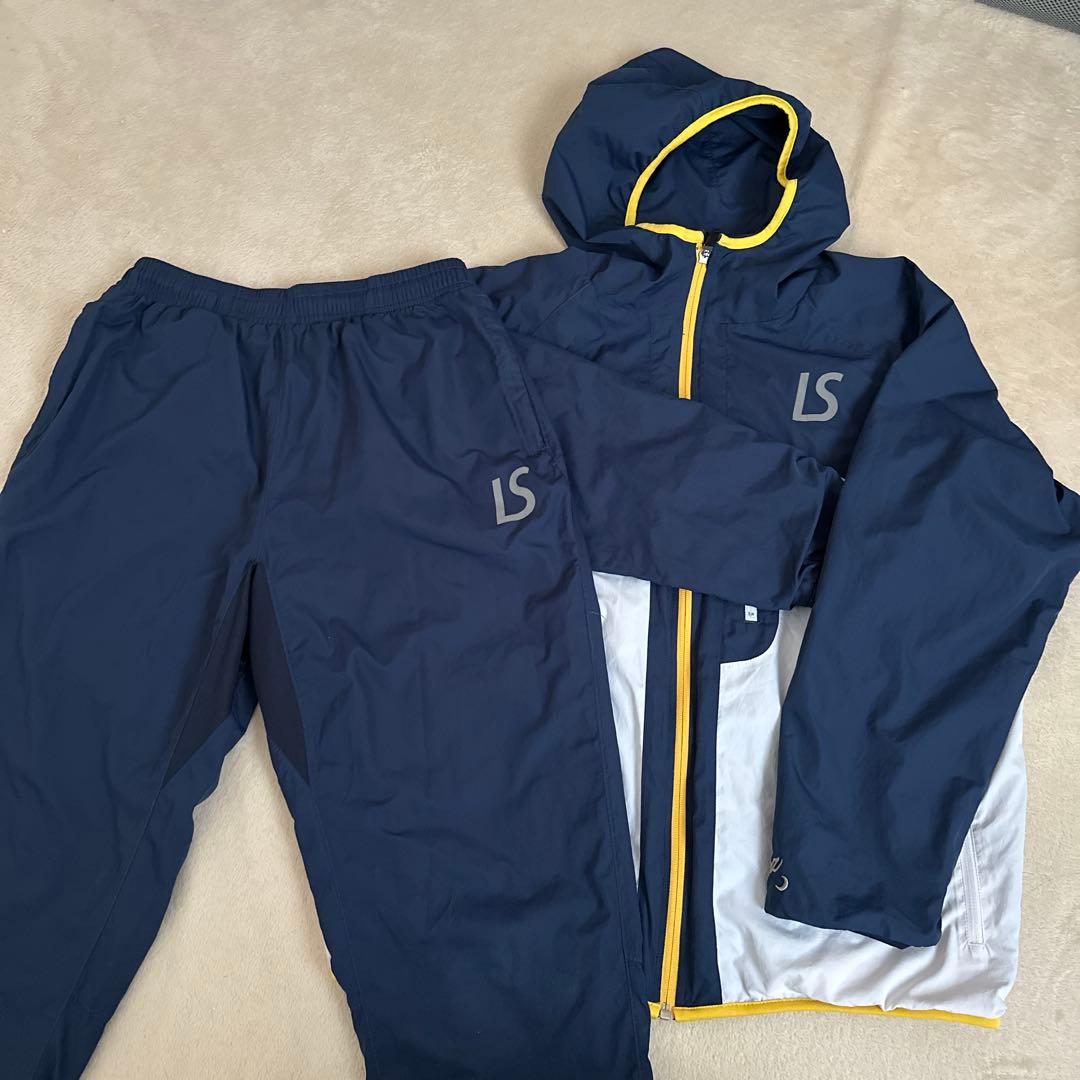 LUZeSOMBRA L フード付きジャケット（裏地フリース）パンツセット美品