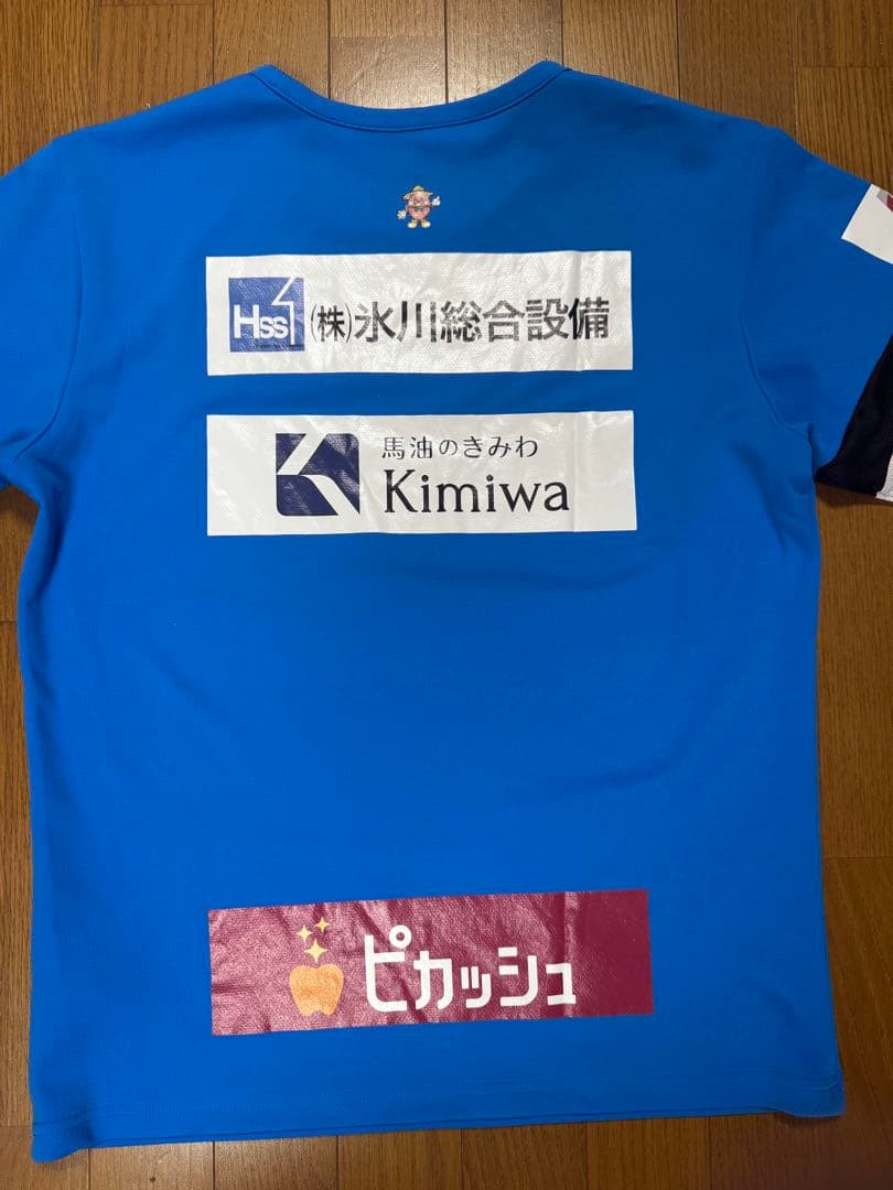 大津高校サッカー部　愛歯　半袖