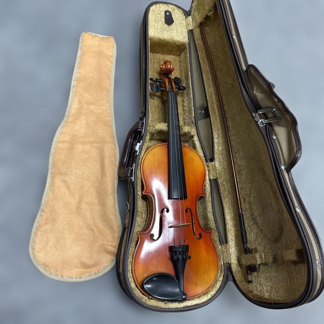 SUZUKIスズキバイオリン 1984年製 木製バイオリン本体 4弦茶色