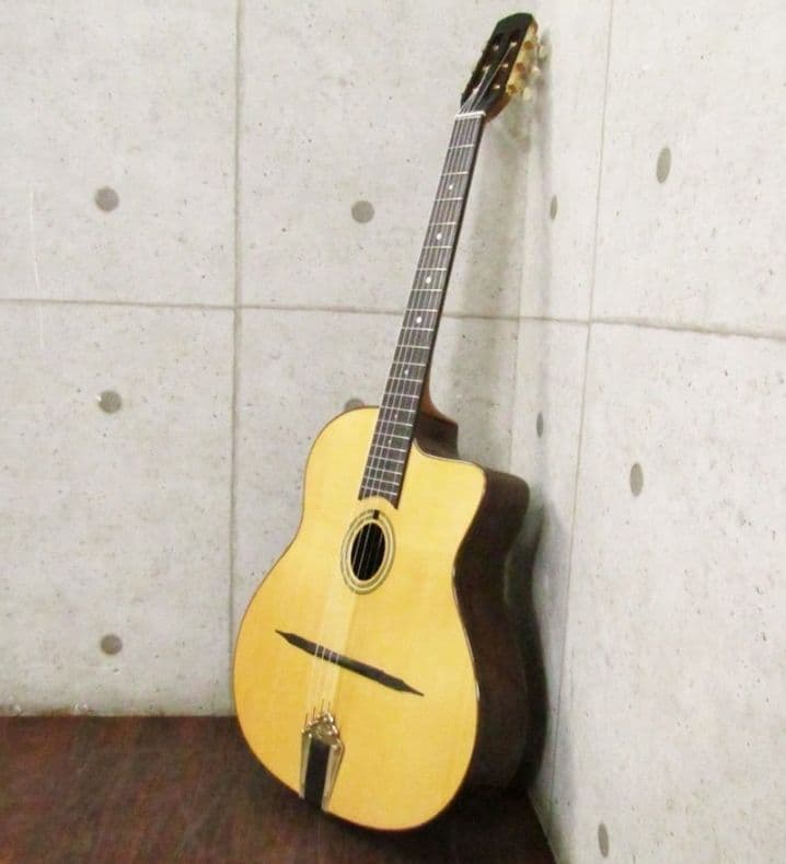 激レア 美品 Aria マカフェリギター 純正ハードケース付き MM-85