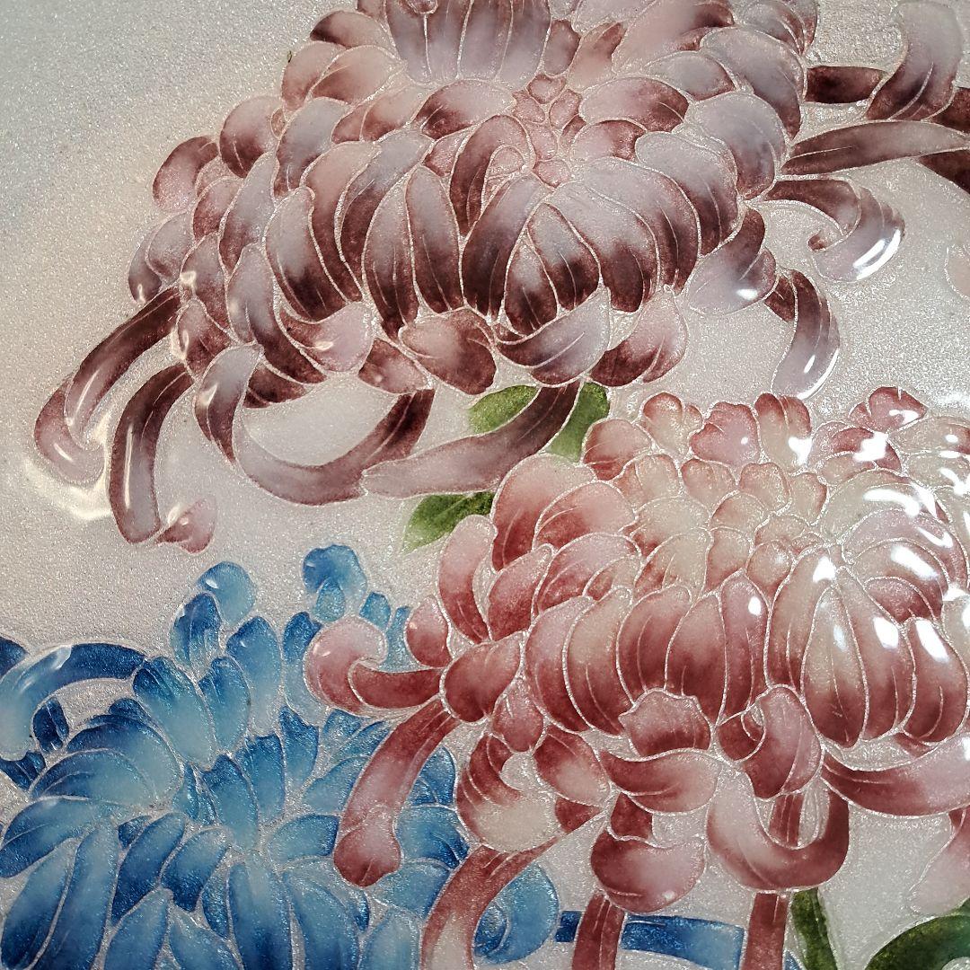 七宝焼　飾り皿　直径約30cm ヴィンテージ