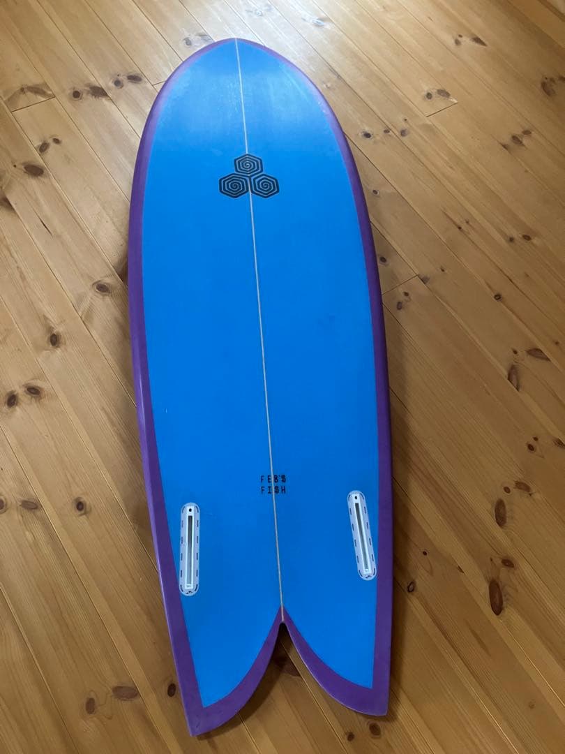 CHANNEL S FEBS FISH サーフボード BL/PU