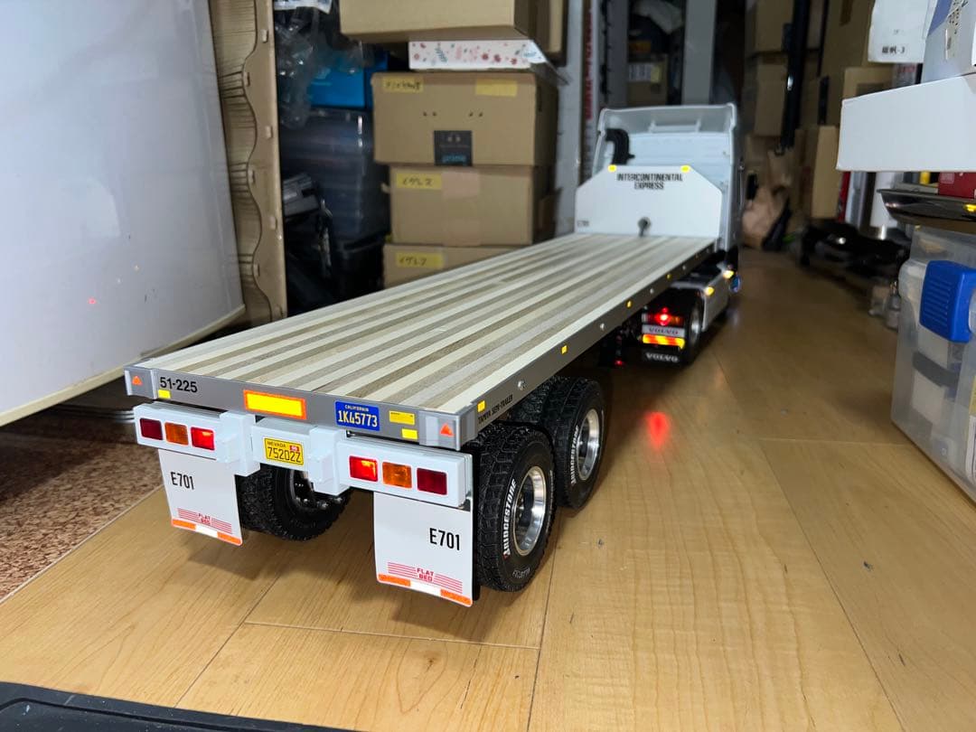 タミヤ セミトレーラー フラットベッド 新品 テスト済み