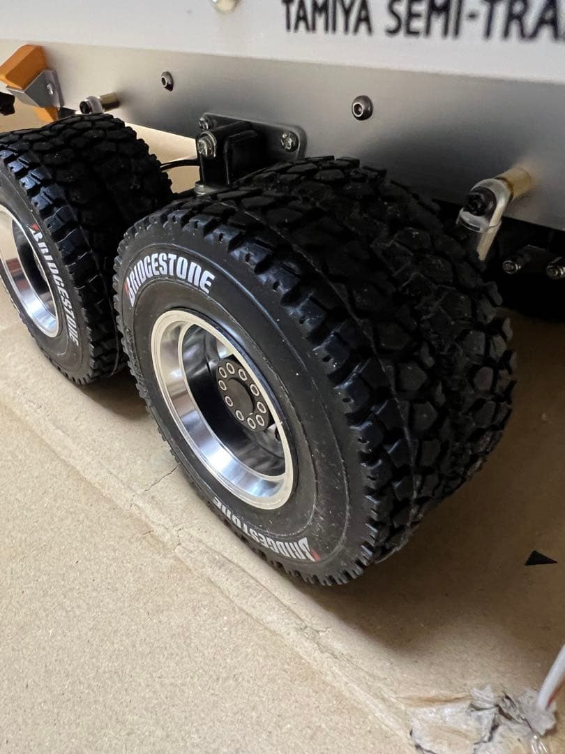 タミヤ セミトレーラー フラットベッド 新品 テスト済み