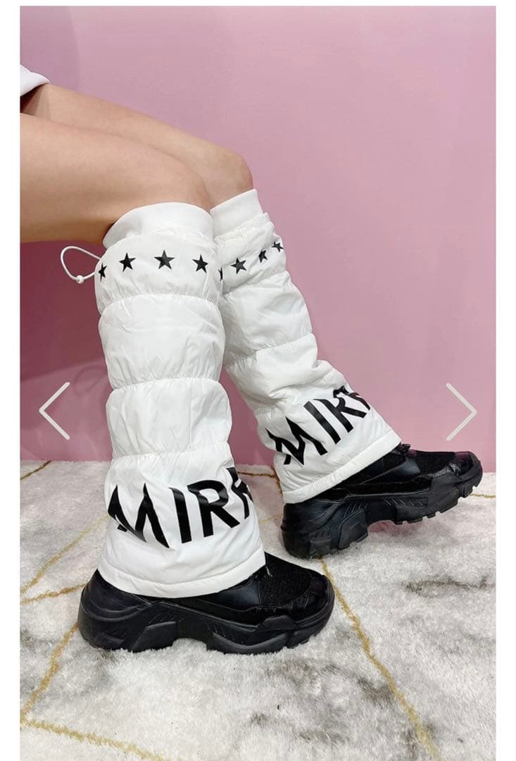 mirror9 レッグウォーマー　元値9900円