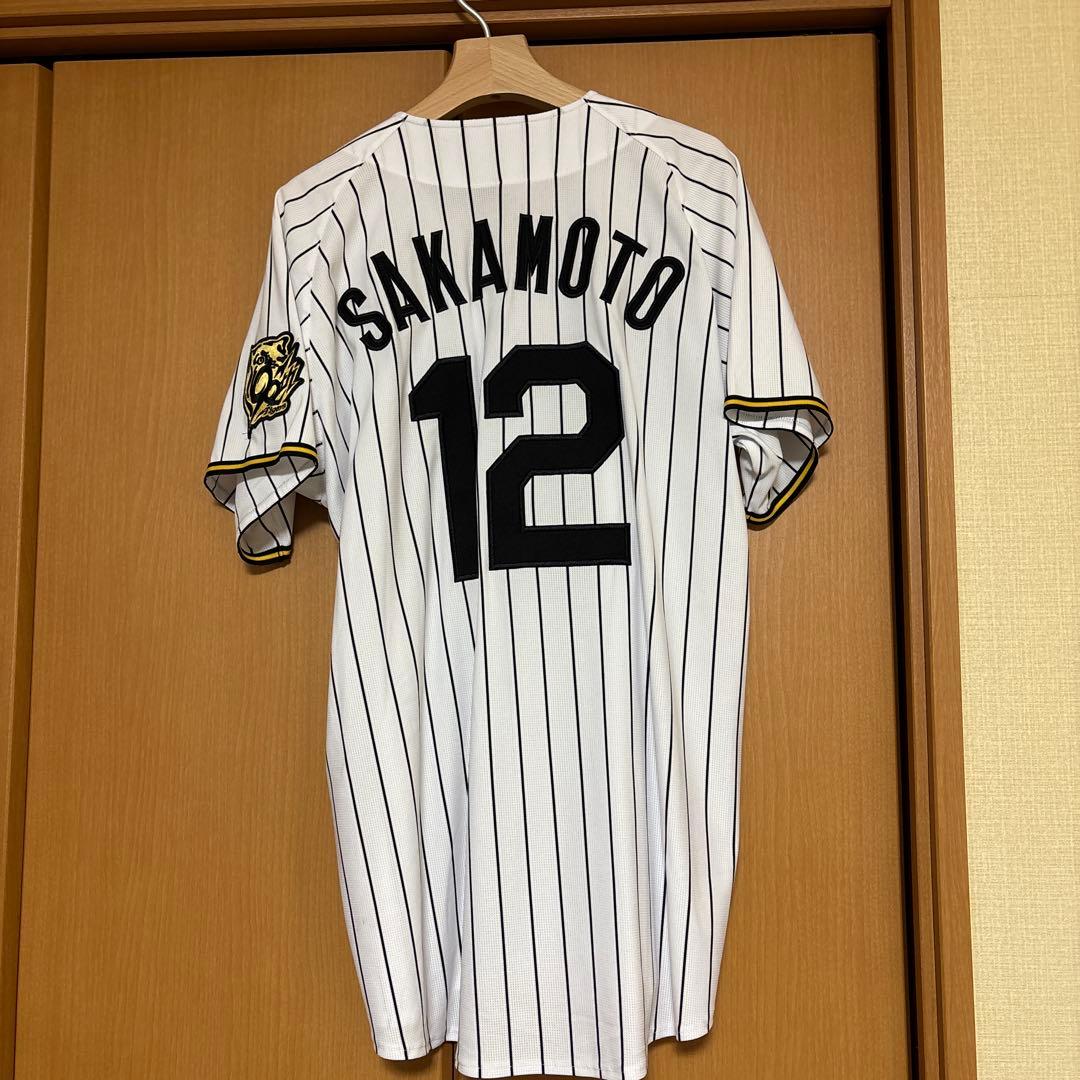 阪神タイガース　90周年　坂本誠志郎　レプリカユニフォーム　Oサイズ