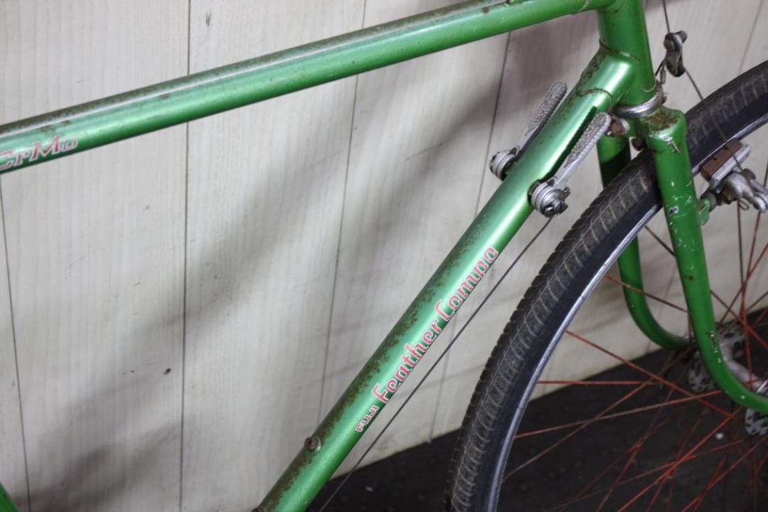 FUJIフジフェザーコンポ 26型 2X5S 520mm ビンテージ ランドナー