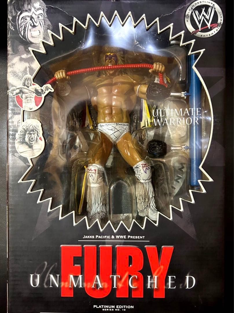 希少!レア! アルティメットウォリアー FURY フィギュア WWE WWF