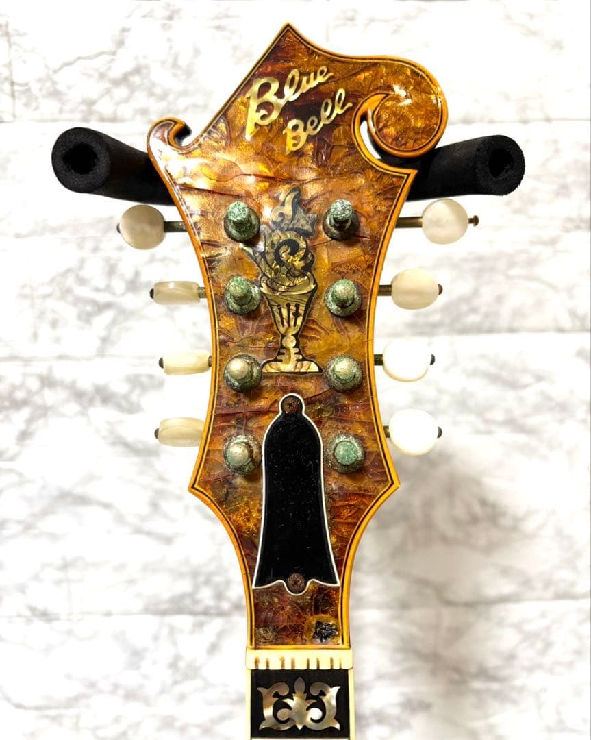 【希少】BlueBell フラットマンドリン F-16 小坂部氏サイン ジャンク