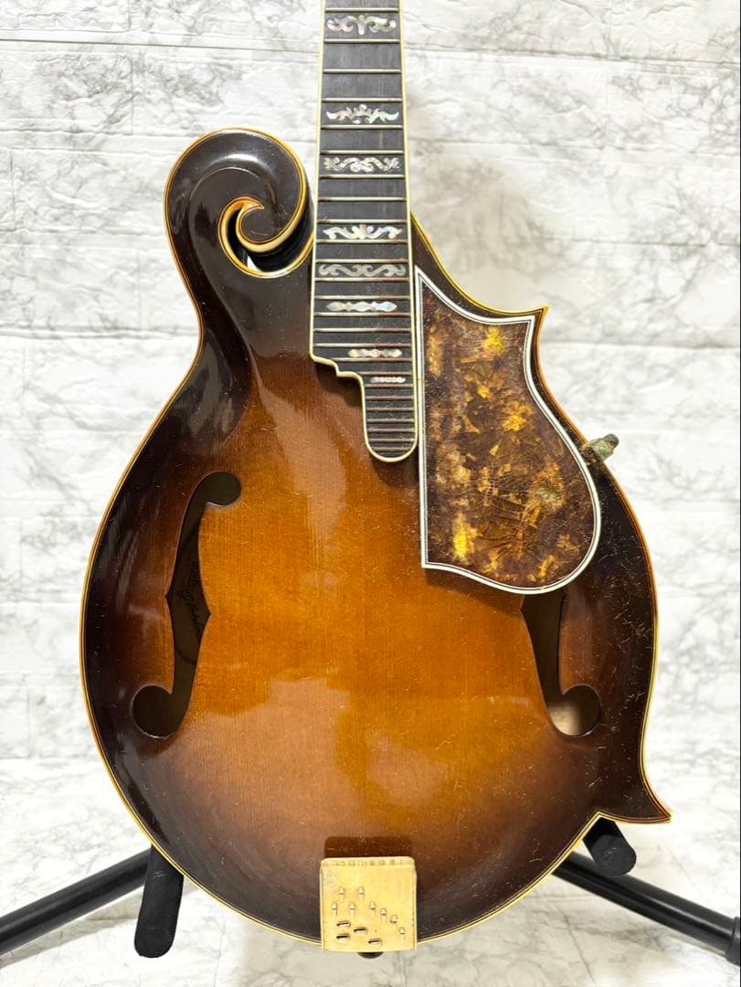 【希少】BlueBell フラットマンドリン F-16 小坂部氏サイン ジャンク