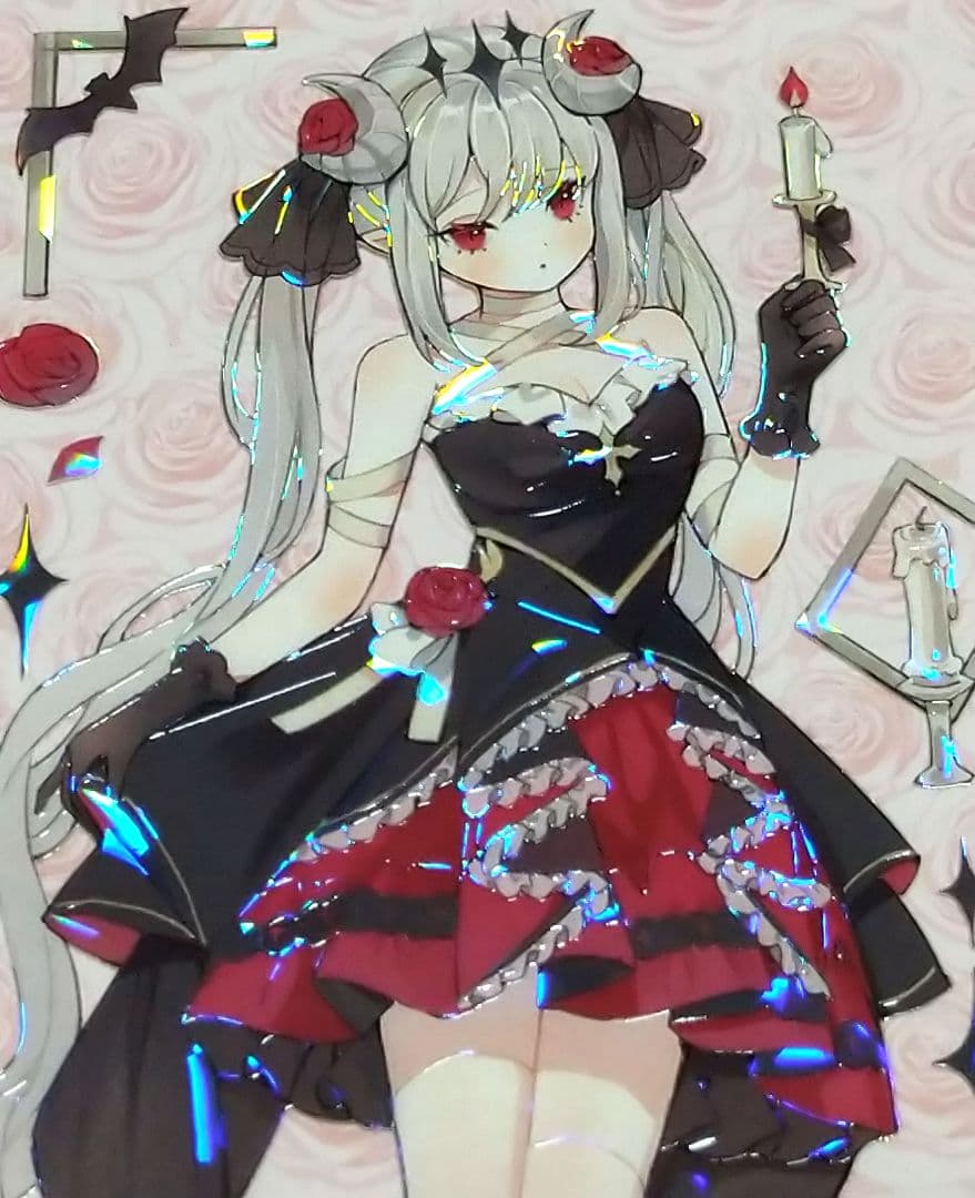 J659＃血瞳刺杀团(贝壳光)studiovi切り売り海外人物マステ女の子