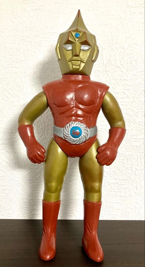 マスダヤ　スペクトルマン　ソフビ　スタンダード　茶色　　１期　ブルマァク