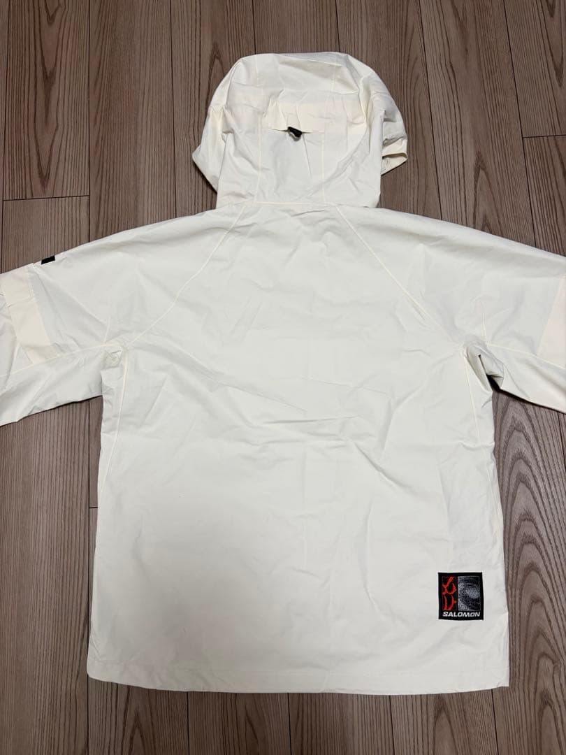 SALOMON ホワイト スノーボードジャケット