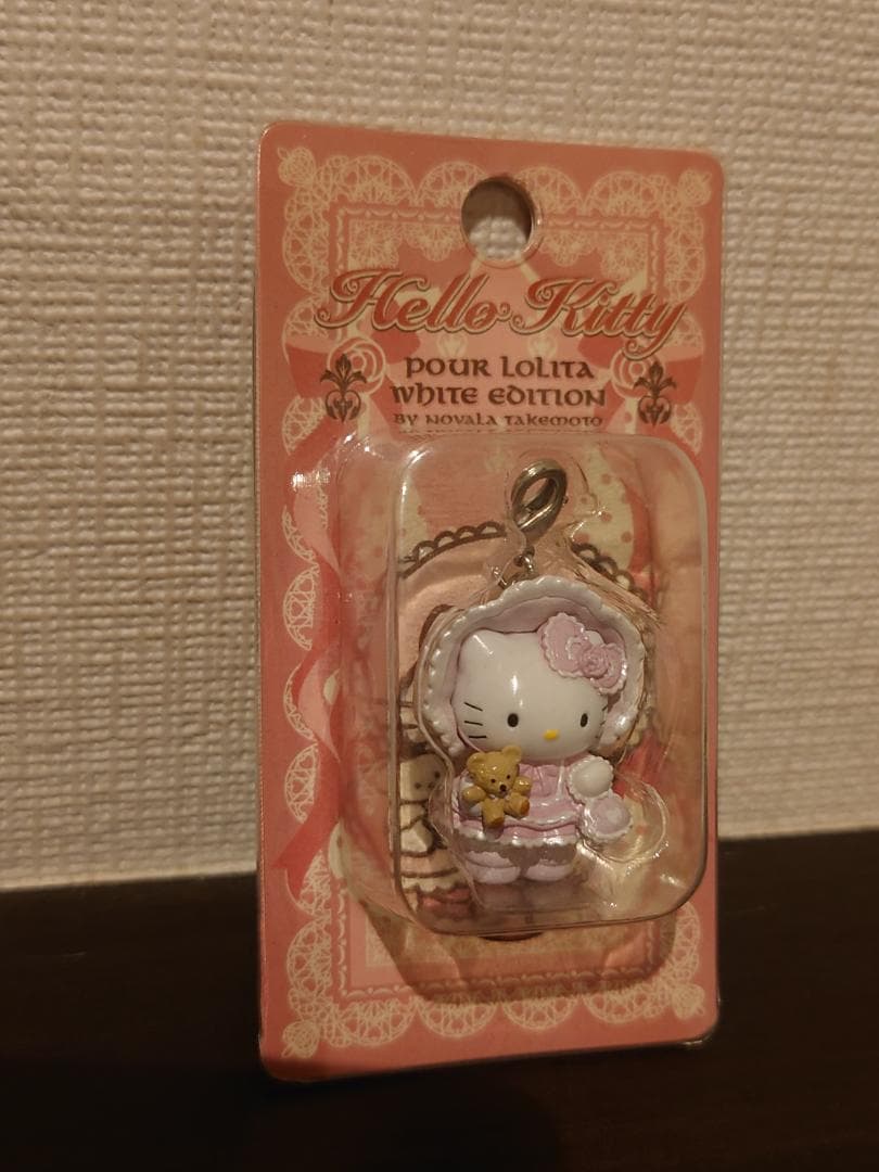 嶽本野ばらコラボ ロリータキティちゃん ファスナーマスコット