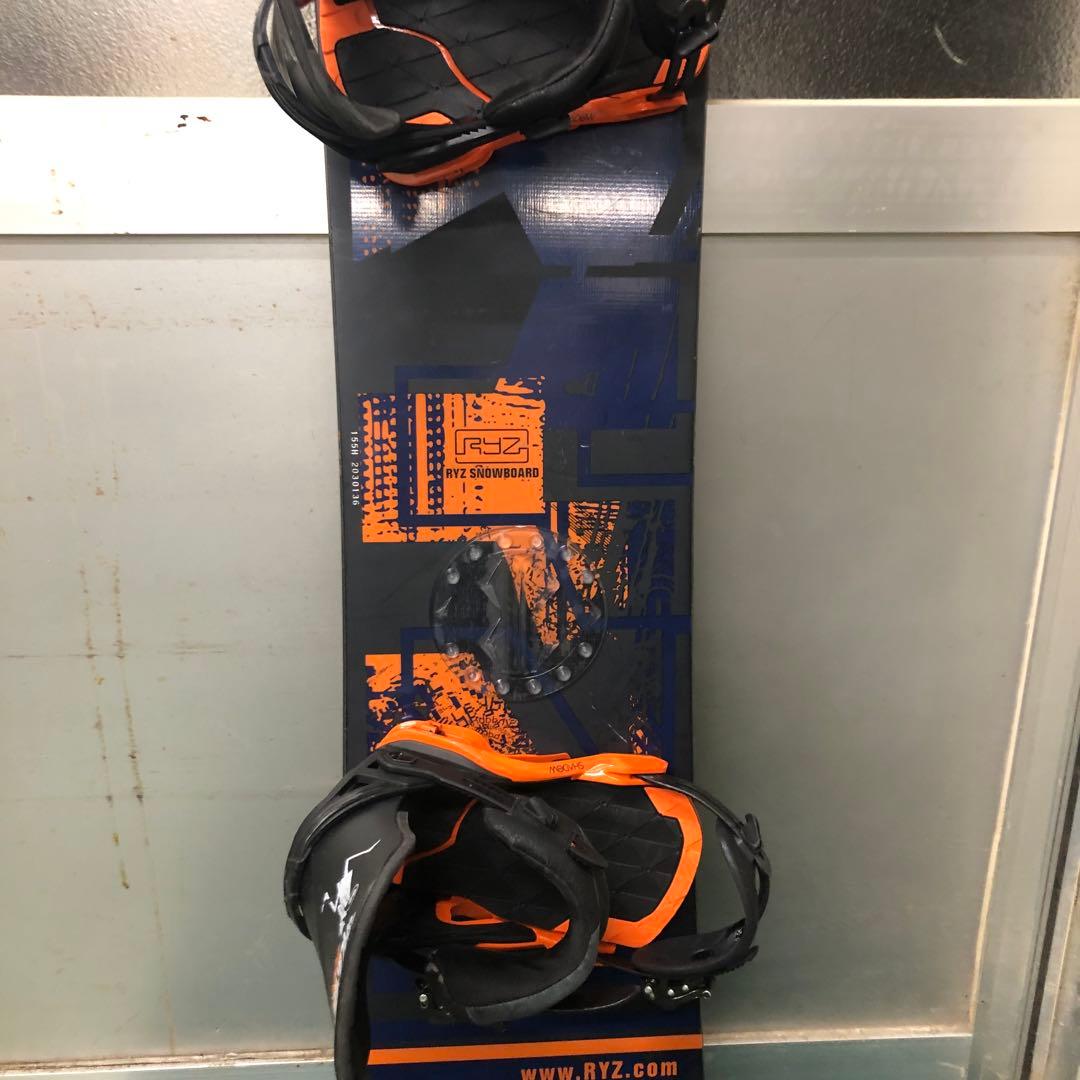 RYZ CITY スノーボード 155cm サロモンバインディング付き