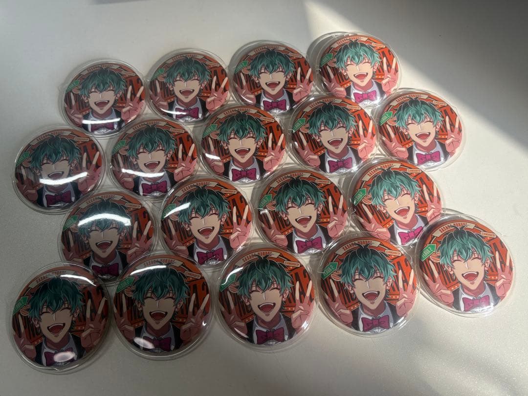 白膠木簓 缶バッジ 18個セット flava