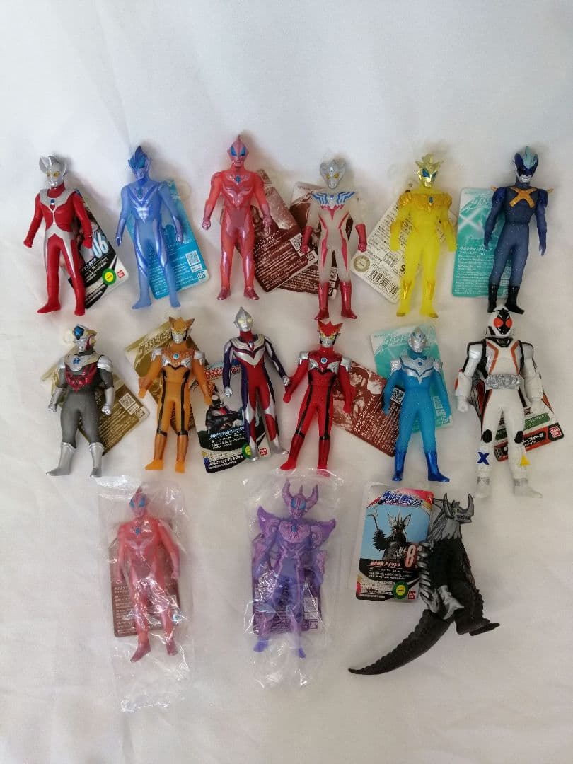 ヒーローソフビ　15体セット