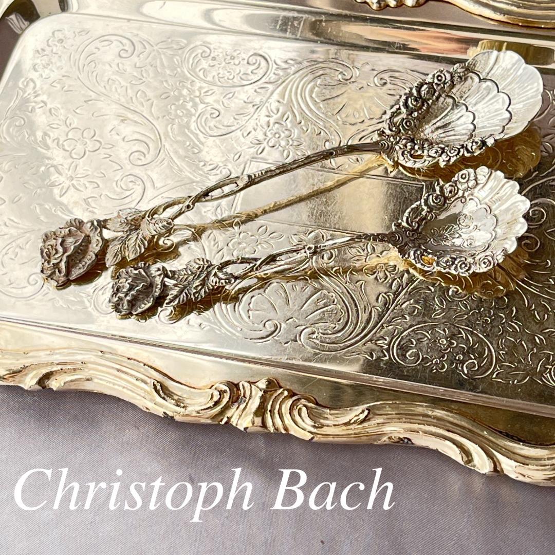 【Christoph Bach】クリームスプーン / シュガースプーン 【純銀】