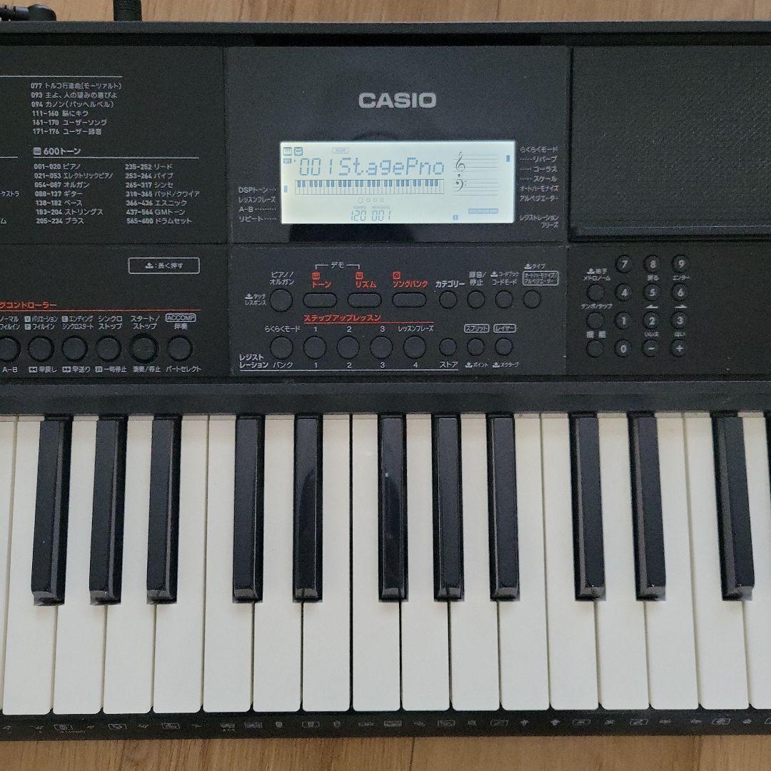CASIO CT-X700 電子キーボード 61鍵盤 ペダル付き