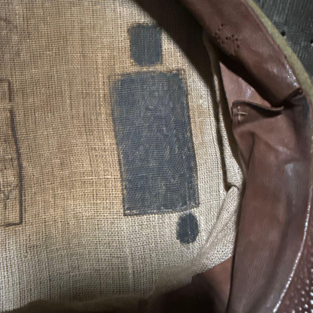 旧日本軍　帝国陸軍　昭五式軍帽　官給品