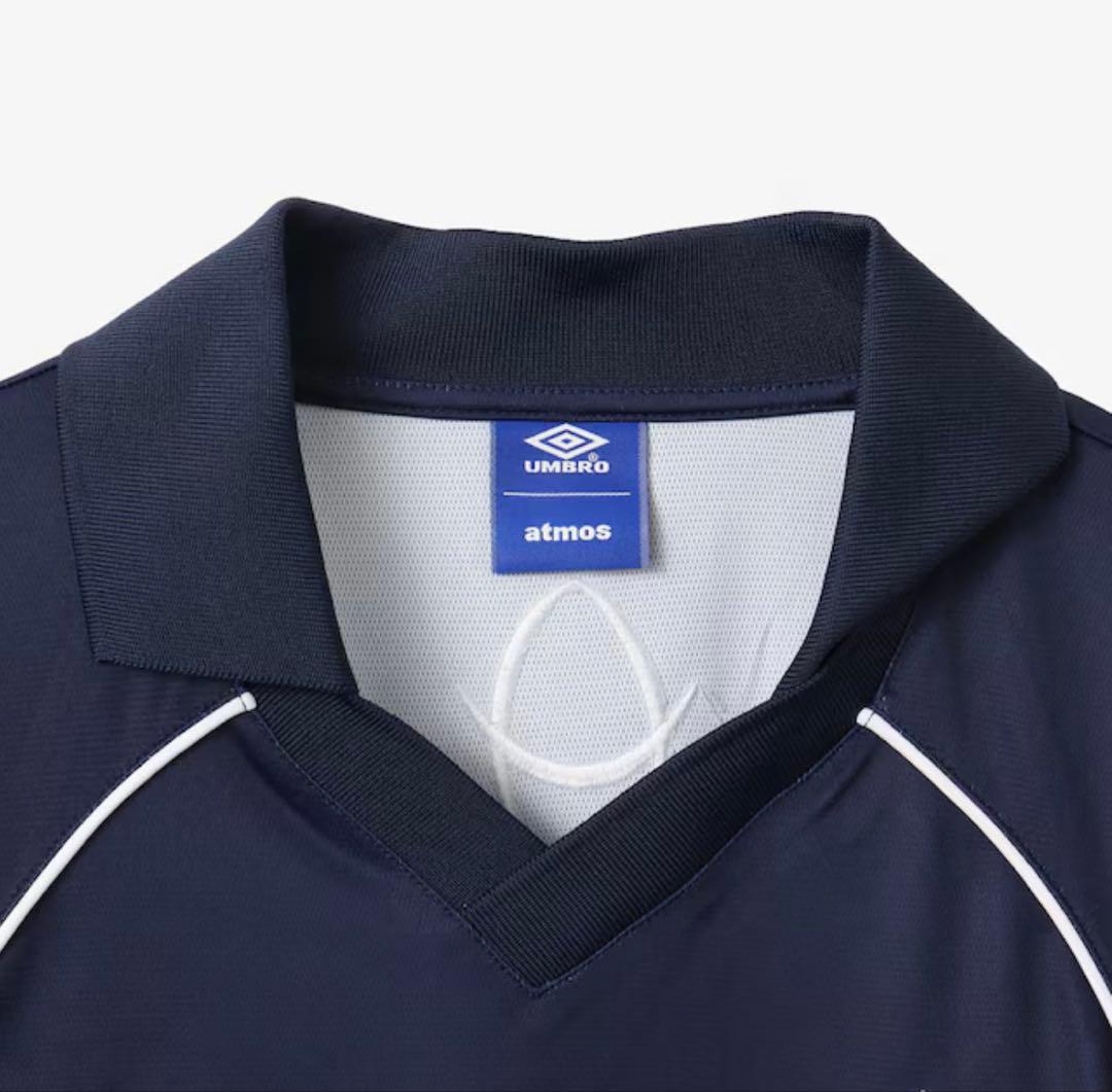 ウェア UMBRO x atmos LS SOCCER JERSEY NAVY