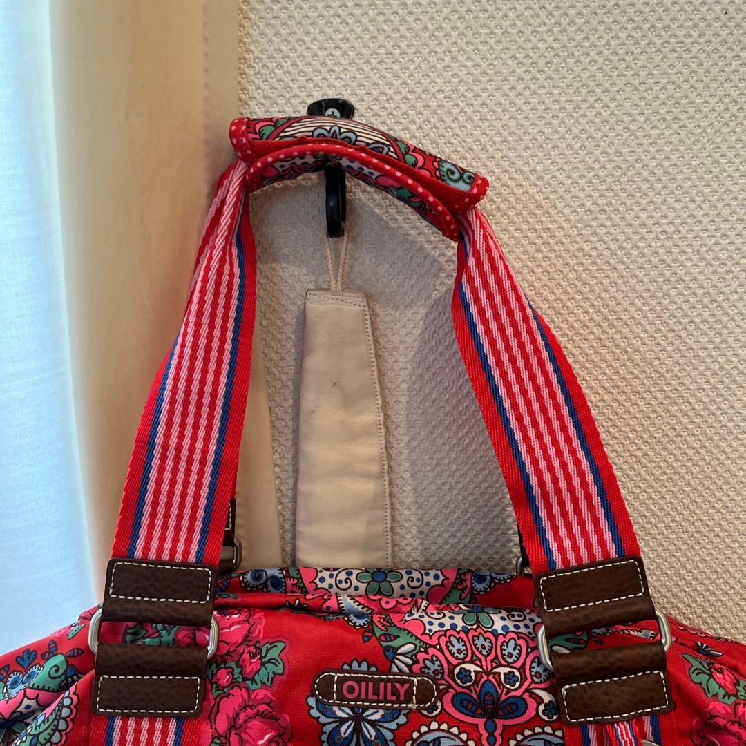 OILILY ボストンバッグ 花柄