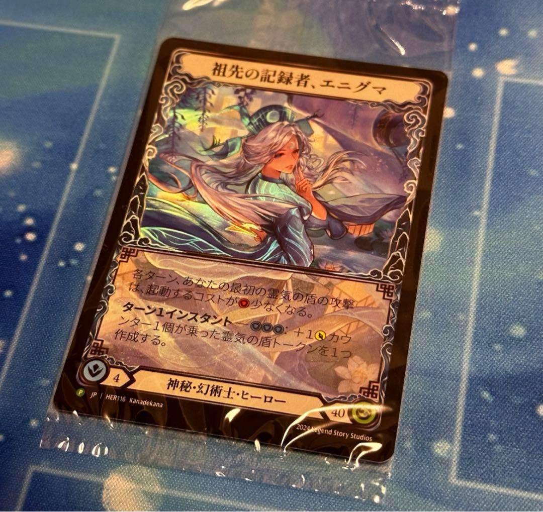 Flesh and Blood  エニグマ　ワールドプレミア東京　RF プロモ