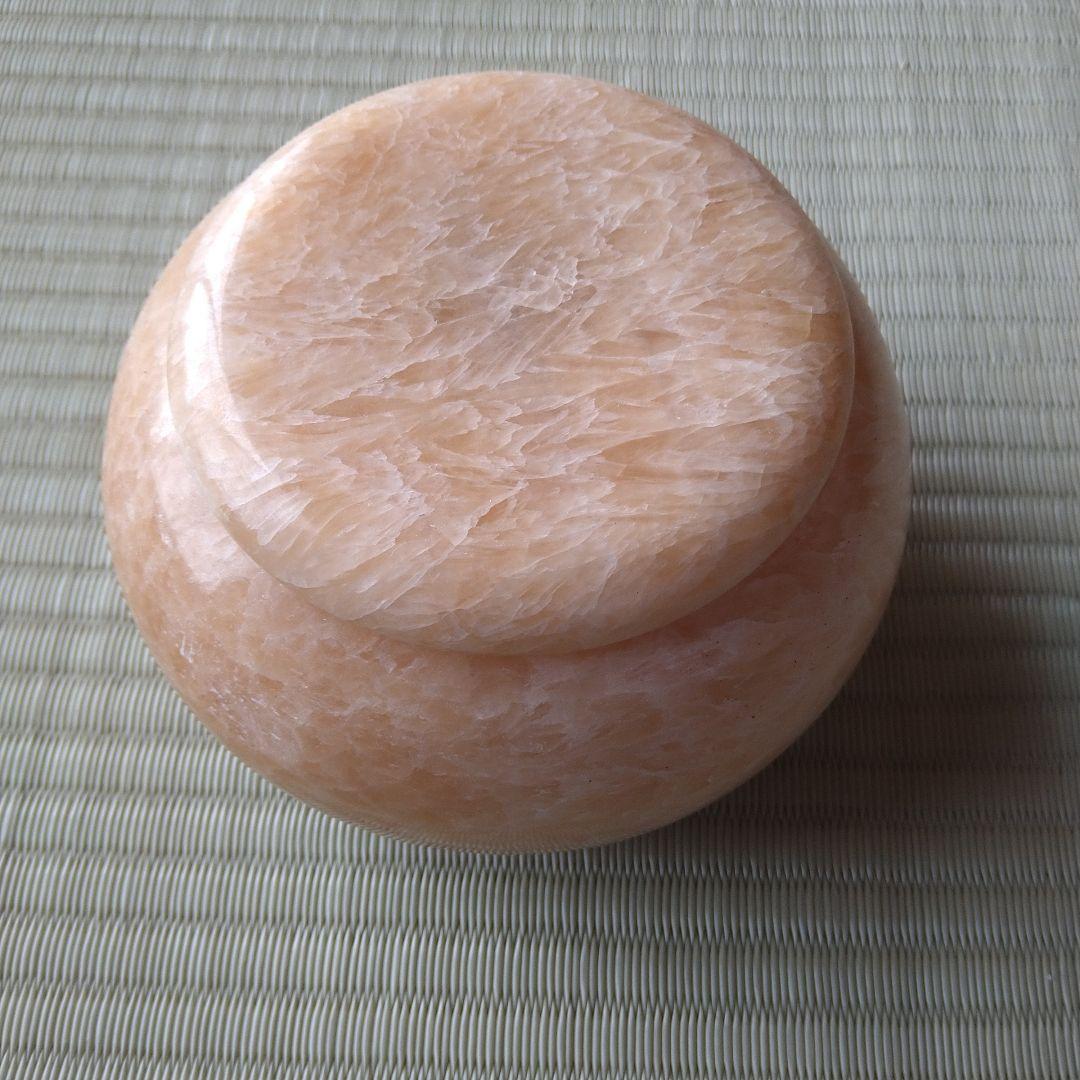 3*3様 瑪瑙(メノウ)碁石 大理石碁笥(ゴケ)