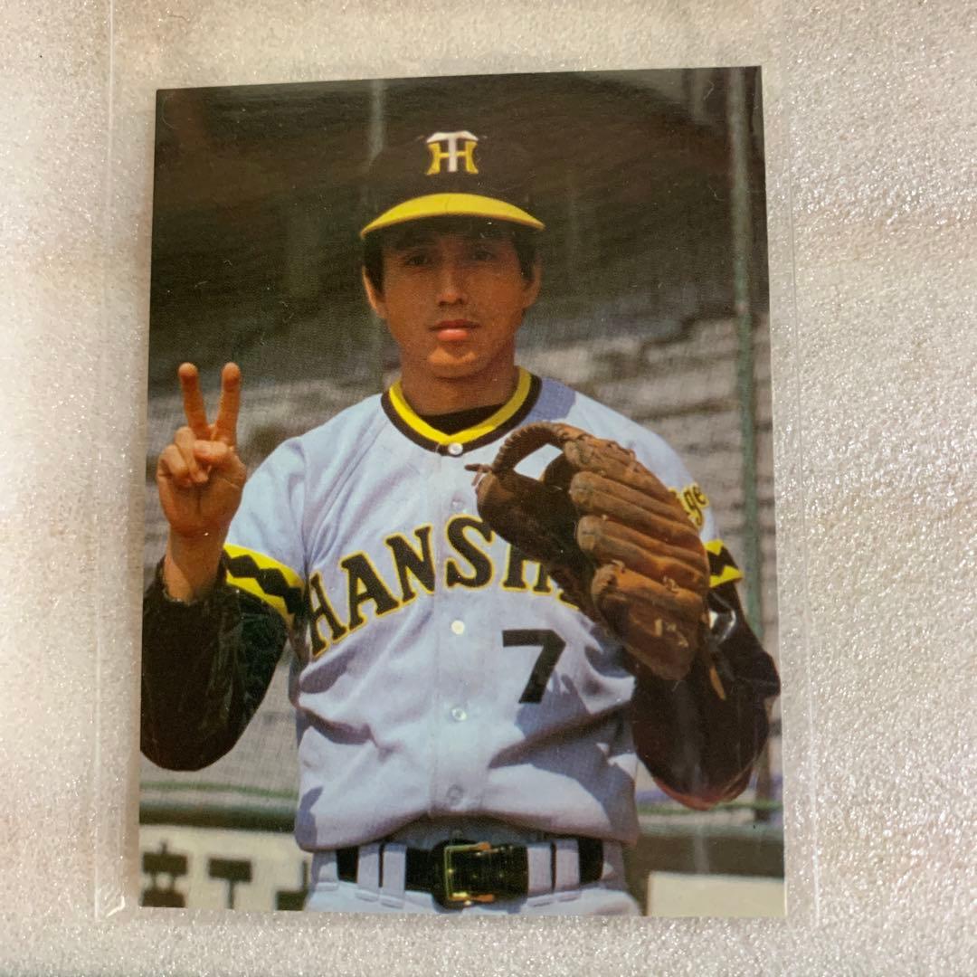 カルビープロ野球カード1979年阪神タイガース真弓明信