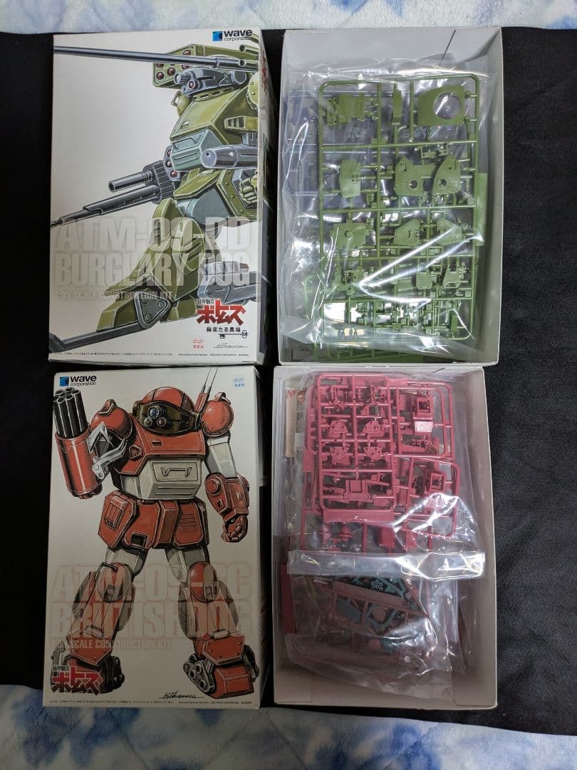 【最終値下げ】WAVE 1/35 装甲騎兵ボトムズ未組立品4点セット