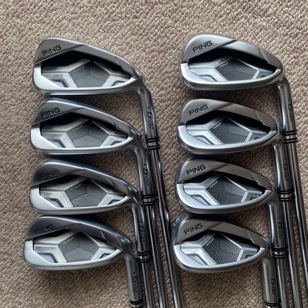 PING G430 アイアン　5〜W・45・50 8本セット
