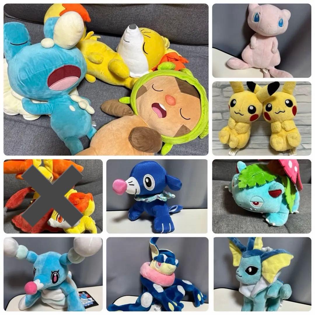 ポケモンセンター限定ぬいぐるみ　大量⭐︎XY御三家／ピカチュウなど