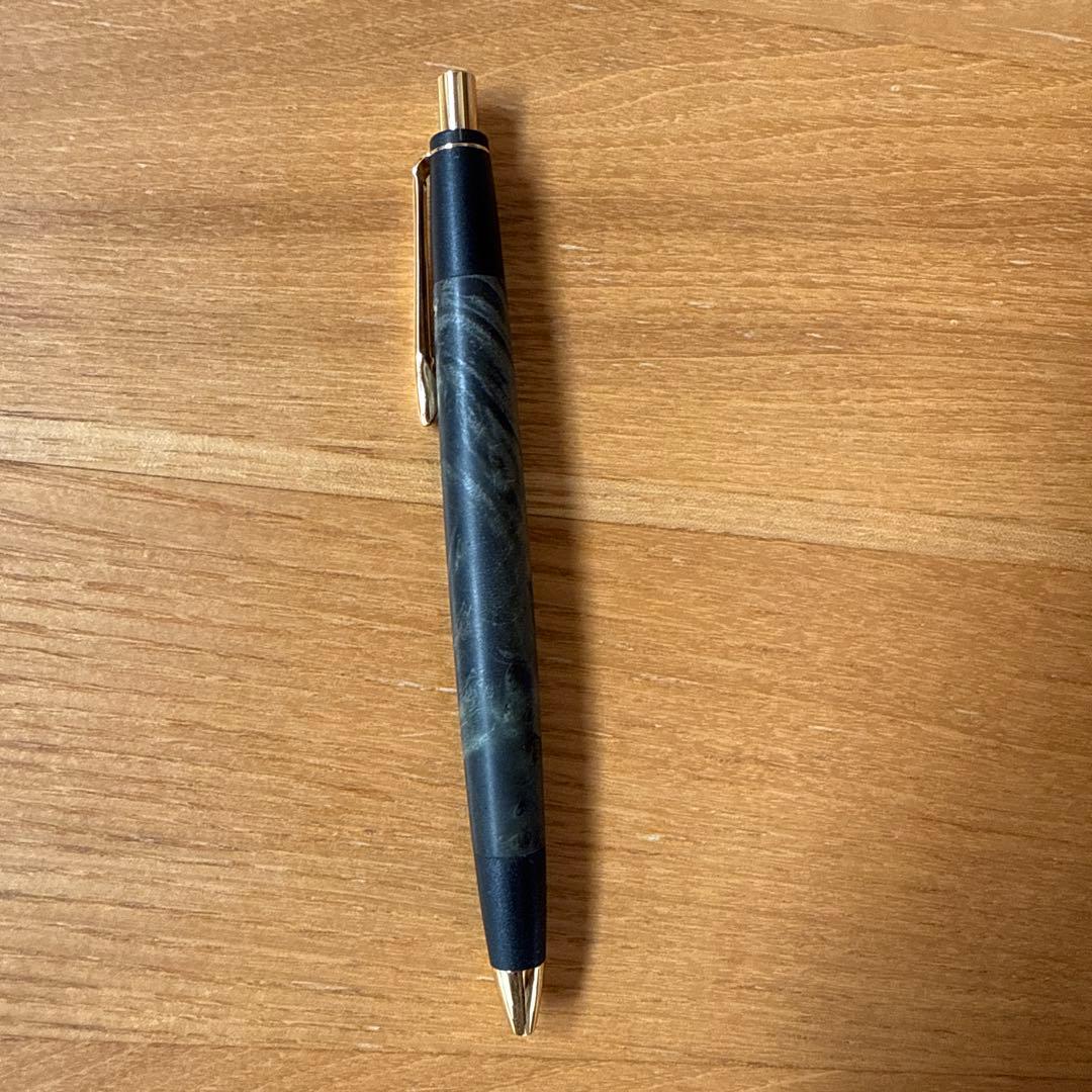 ボナンペン　スタビライズドウッド　シャーペン　真鍮金具