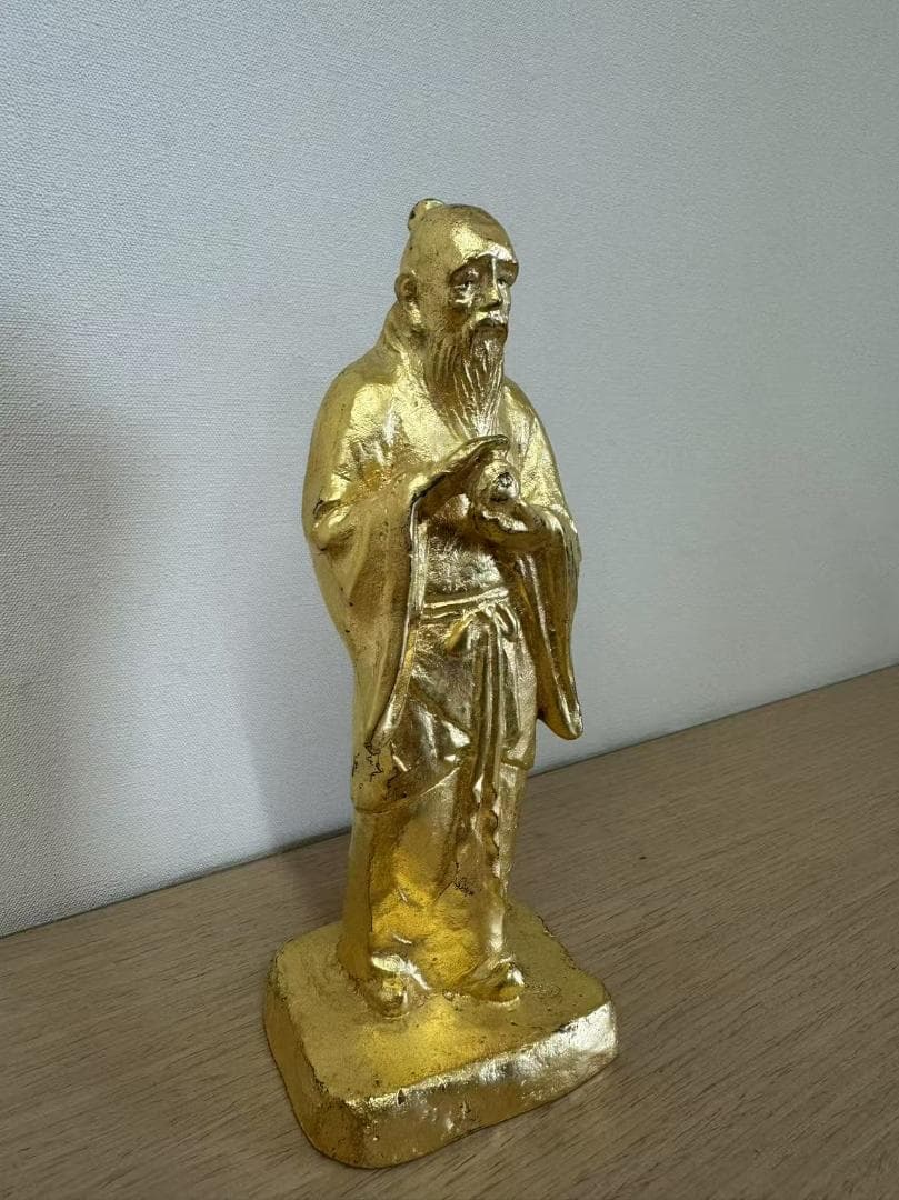 中国神医华佗铜像 摆件 約15cm