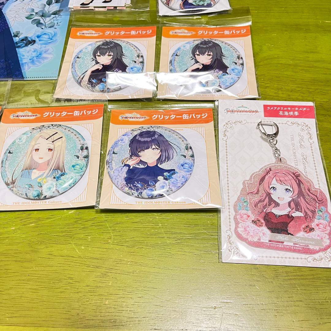 学園アイドルマスター 学マス 缶バッジ アクスタ 姫崎莉波 花海咲季 月村手毬