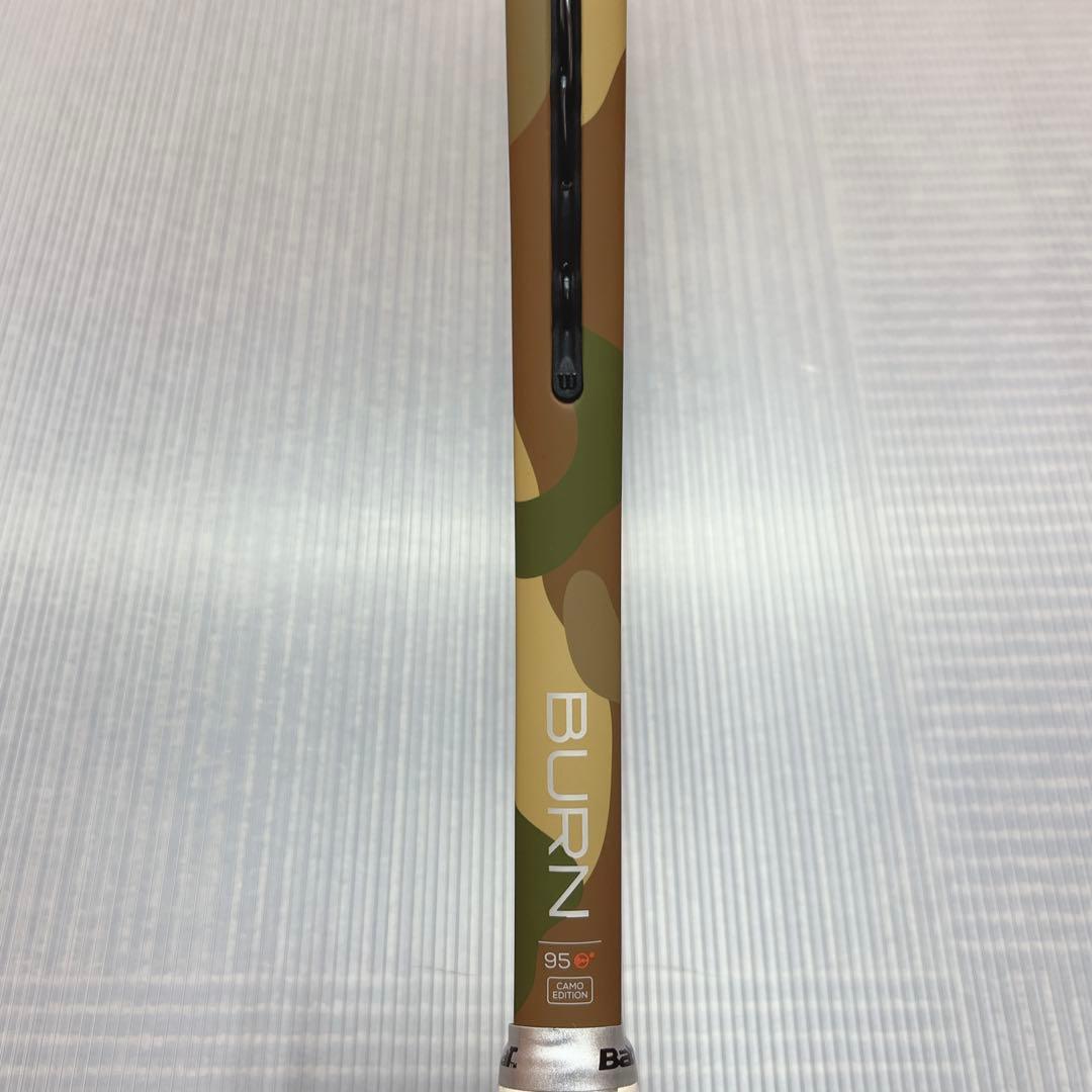 【美品】Wilson BURN 95 カモフラージュ テニスラケット G2