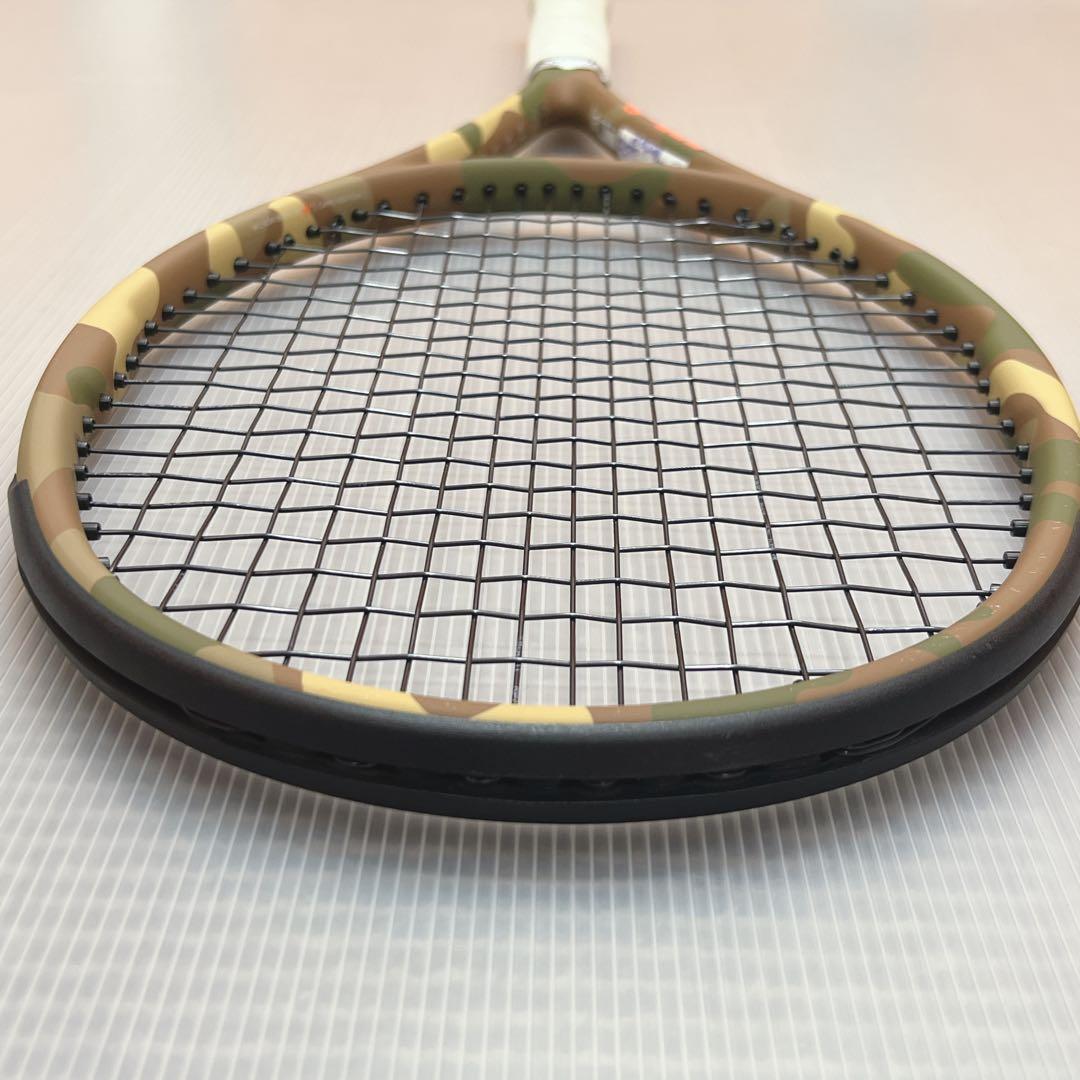 【美品】Wilson BURN 95 カモフラージュ テニスラケット G2