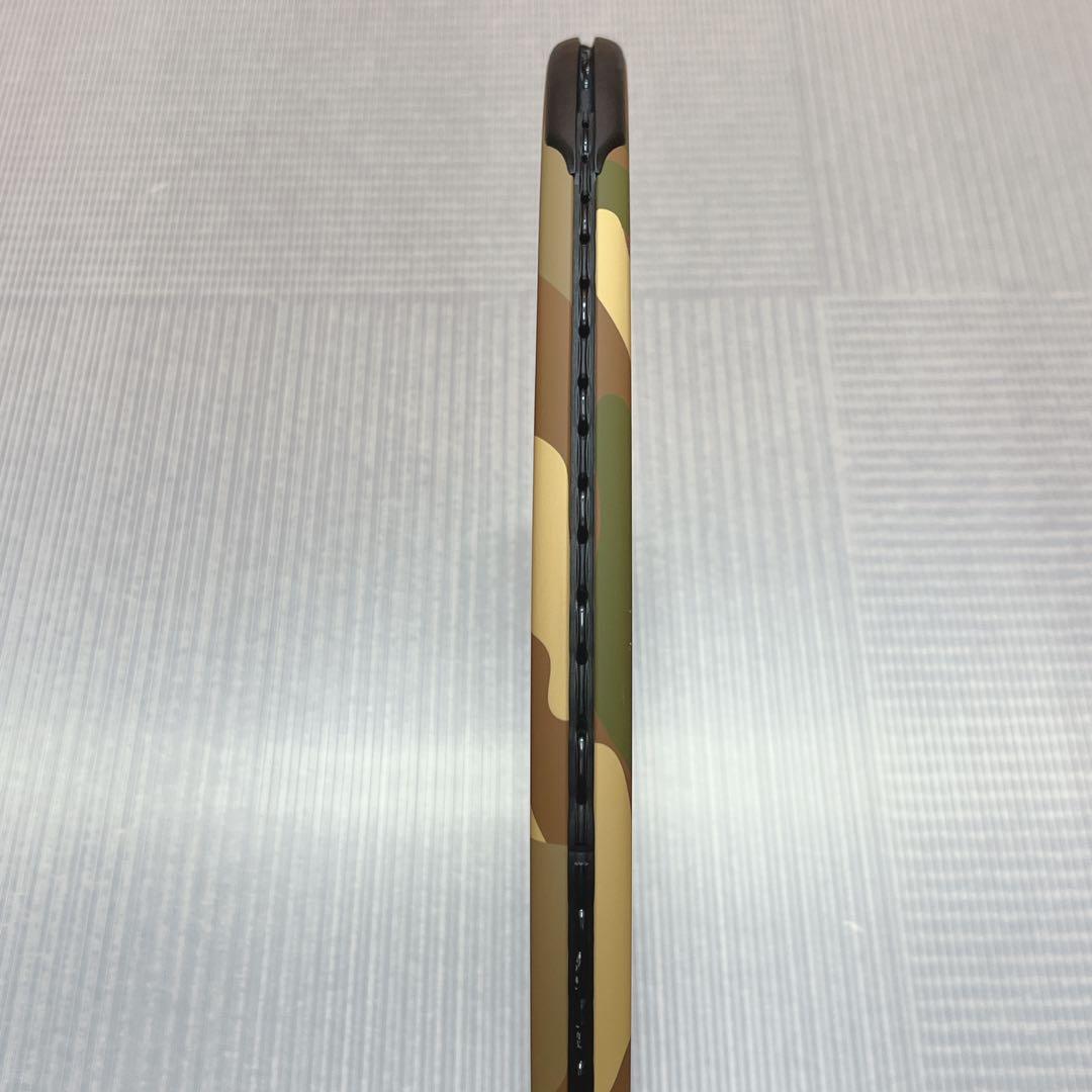 【美品】Wilson BURN 95 カモフラージュ テニスラケット G2