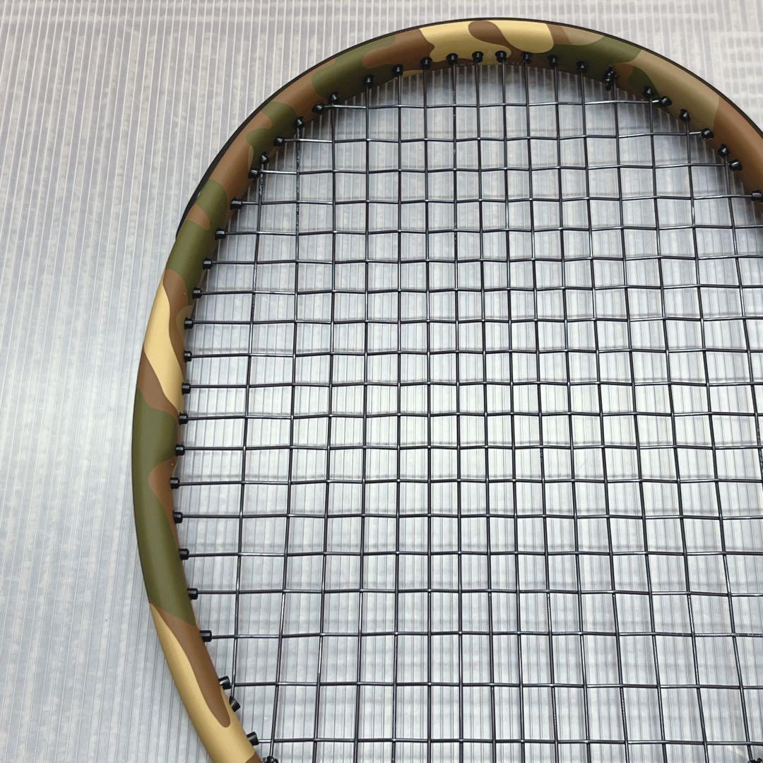 【美品】Wilson BURN 95 カモフラージュ テニスラケット G2