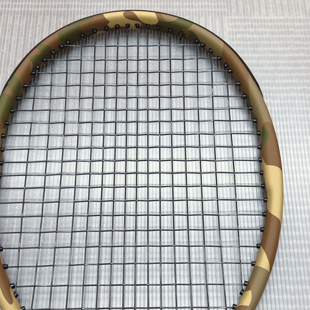 【美品】Wilson BURN 95 カモフラージュ テニスラケット G2