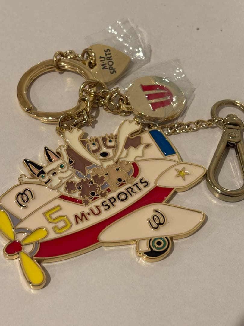 M.U SPORTS キャラクター-5thボストントートバッグ ゴールド