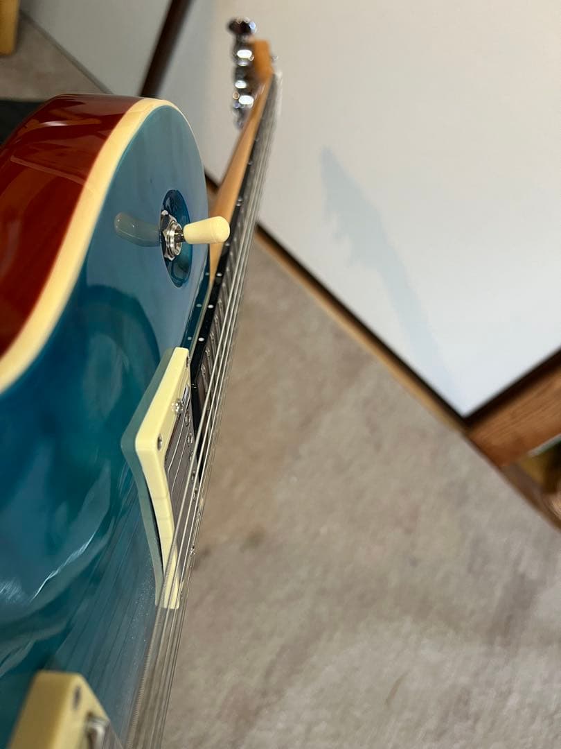 美品❗️　シースルーエメラルドブルー　希少　アリアプロ2 PE-480