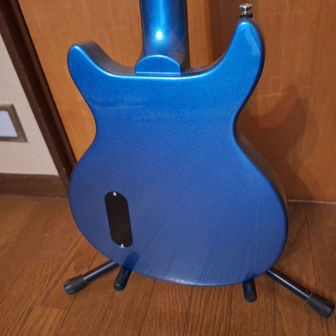 ギター Harley Benton DC-Junior Pelham Blue