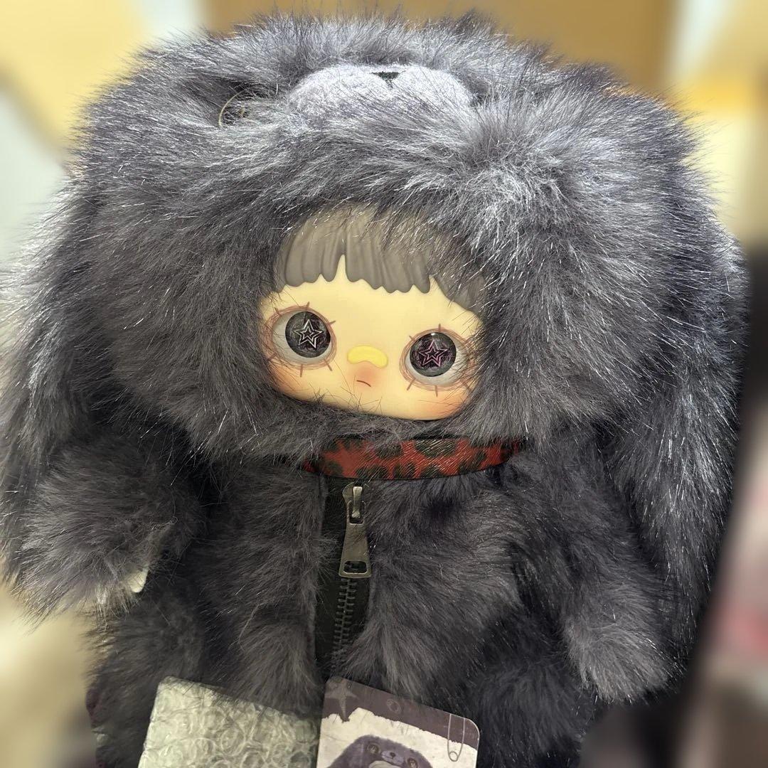 MayMei 霉霉 反逆ぬいぐるみシリーズ メイメイ 400％ 紫　バッグ