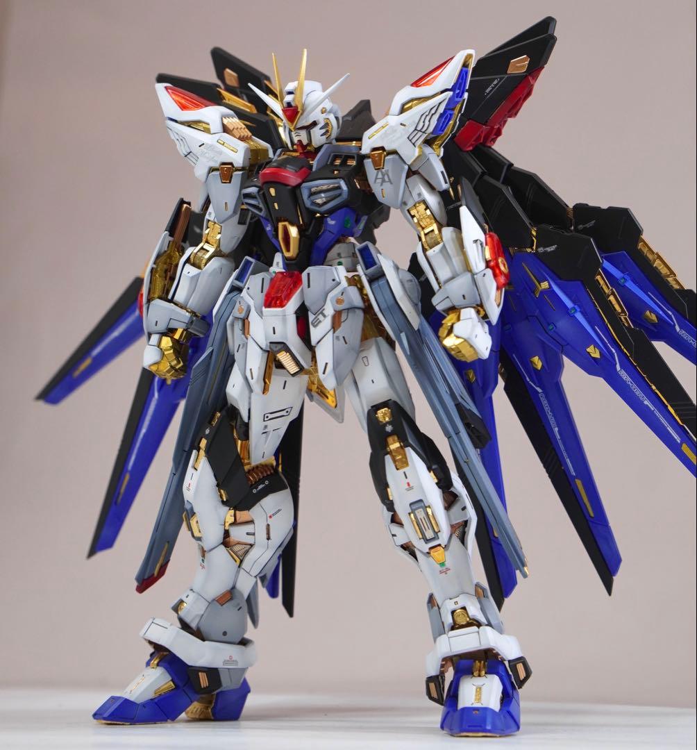 MGEX ストライクフリーダムガンダム　塗装完成品　金属フレーム