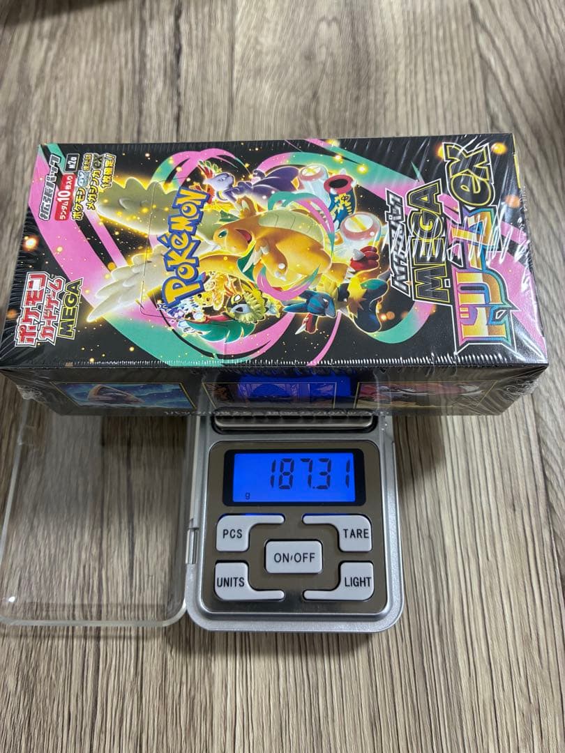 メガドリームex 1BOX シュリンク付き　187.31g