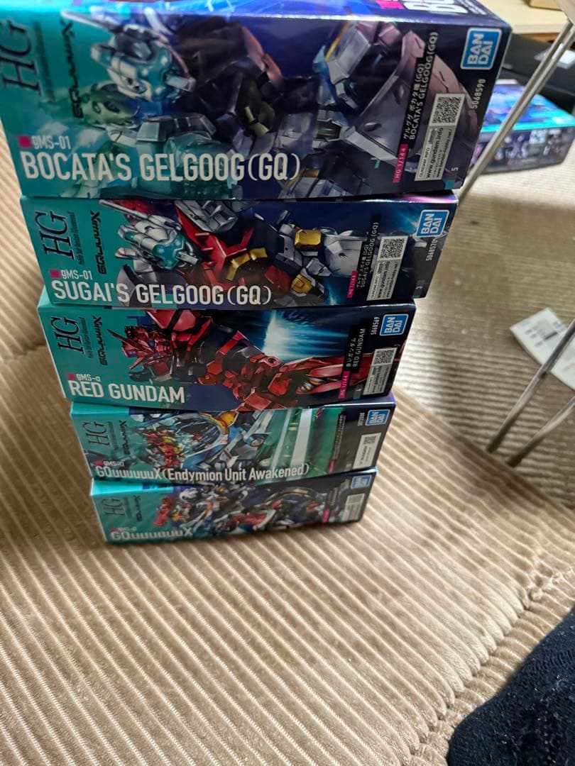 HGジークアクスシリーズ5点セット