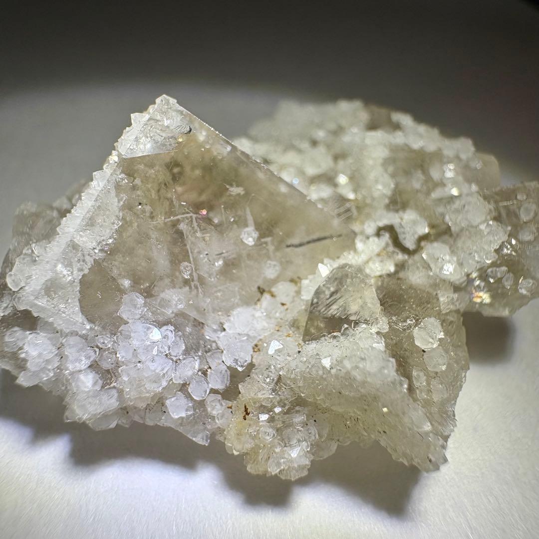 459 イギリス　UK レディアナベラ鉱山　レモンメレンゲポケット　フローライト