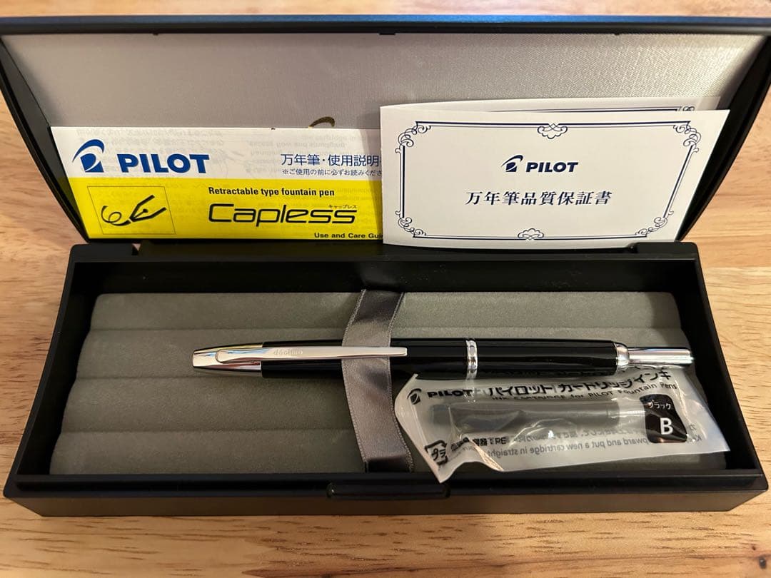 PILOT Capless decimo 万年筆 F