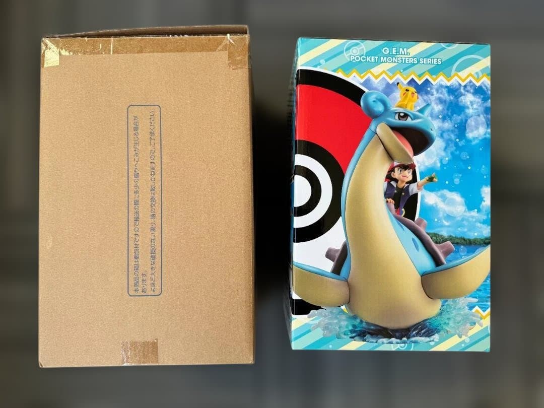 ポケットモンスター サトシ&ピカチュウ&ラプラス フィギュア